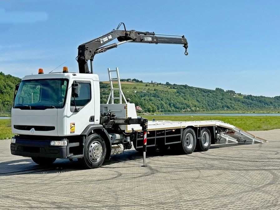 Renault KERAX 320 DCI* ABSCHLEPPWAGEN 7,35m + HIAB 140A - Caminhão reboque: foto 3 Renault KERAX 320 DCI* ABSCHLEPPWAGEN 7,35m + HIAB 140A - Caminhão reboque: foto 3