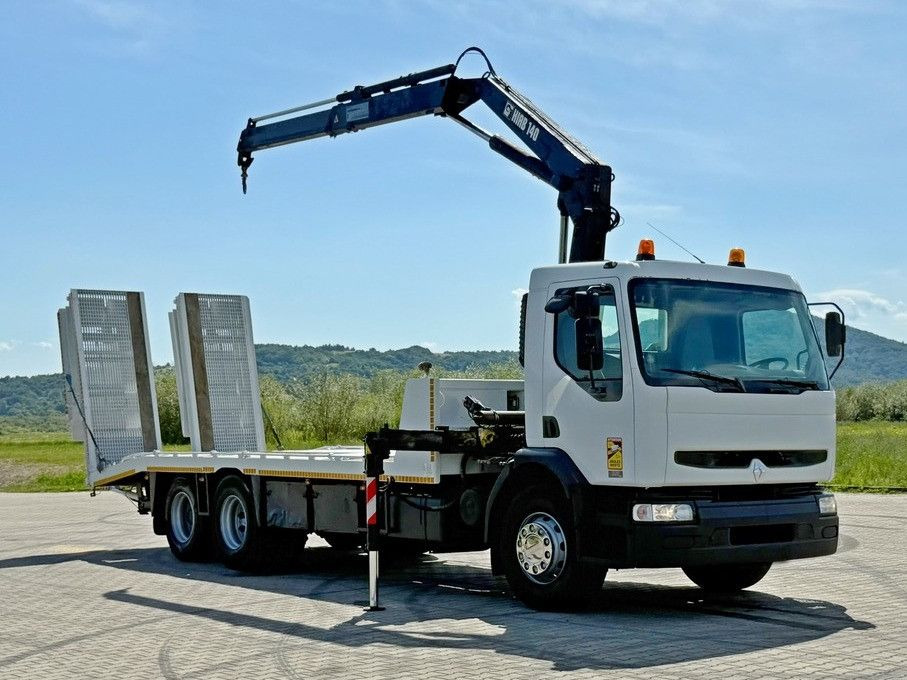 Renault KERAX 320 DCI* ABSCHLEPPWAGEN 7,35m + HIAB 140A - Caminhão reboque: foto 2 Renault KERAX 320 DCI* ABSCHLEPPWAGEN 7,35m + HIAB 140A - Caminhão reboque: foto 2