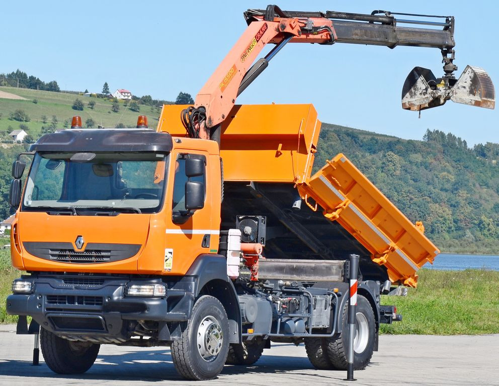 Renault KERAX 370 DXI* KIPPER 3,70m *PK 15500 + FUNK*TOP - Camião grua, Camião basculante: foto 3 Renault KERAX 370 DXI* KIPPER 3,70m *PK 15500 + FUNK*TOP - Camião grua, Camião basculante: foto 3