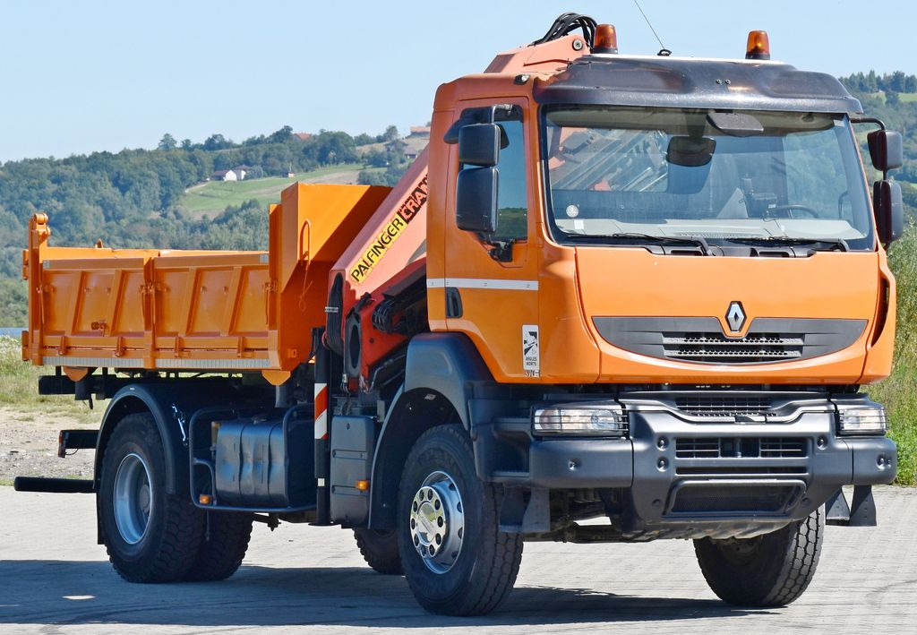 Renault KERAX 370 DXI* KIPPER 3,70m *PK 15500 + FUNK*TOP - Camião basculante, Camião grua: foto 4 Renault KERAX 370 DXI* KIPPER 3,70m *PK 15500 + FUNK*TOP - Camião basculante, Camião grua: foto 4