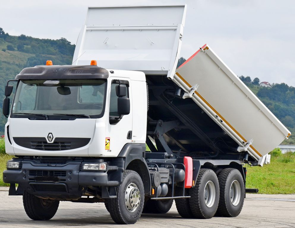 Renault KERAX 410* KIPPER 5,20 m / 6x4 - Camião basculante, Camião grua: foto 3 Renault KERAX 410* KIPPER 5,20 m / 6x4 - Camião basculante, Camião grua: foto 3