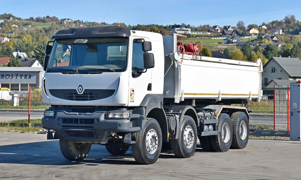 Renault KERAX 450 DXI* KIPPER 5,90m + BORDMATIC/ 8x4 - Camião basculante: foto 2 Renault KERAX 450 DXI* KIPPER 5,90m + BORDMATIC/ 8x4 - Camião basculante: foto 2