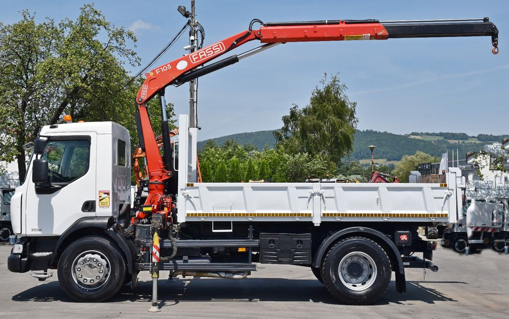 Renault MIDLUM 300 DXI * FASSI F105A.0.21 + PILOT* TOP - Camião grua, Camião basculante: foto 5 Renault MIDLUM 300 DXI * FASSI F105A.0.21 + PILOT* TOP - Camião grua, Camião basculante: foto 5