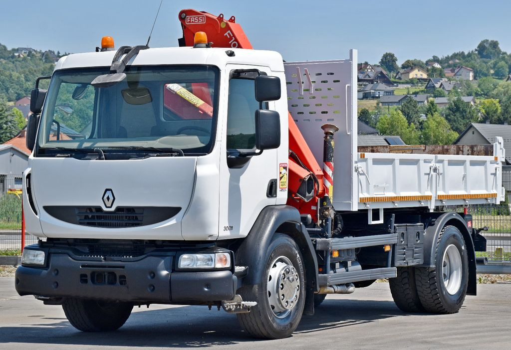 Renault MIDLUM 300 DXI * FASSI F105A.0.21 + PILOT* TOP - Camião grua, Camião basculante: foto 4 Renault MIDLUM 300 DXI * FASSI F105A.0.21 + PILOT* TOP - Camião grua, Camião basculante: foto 4