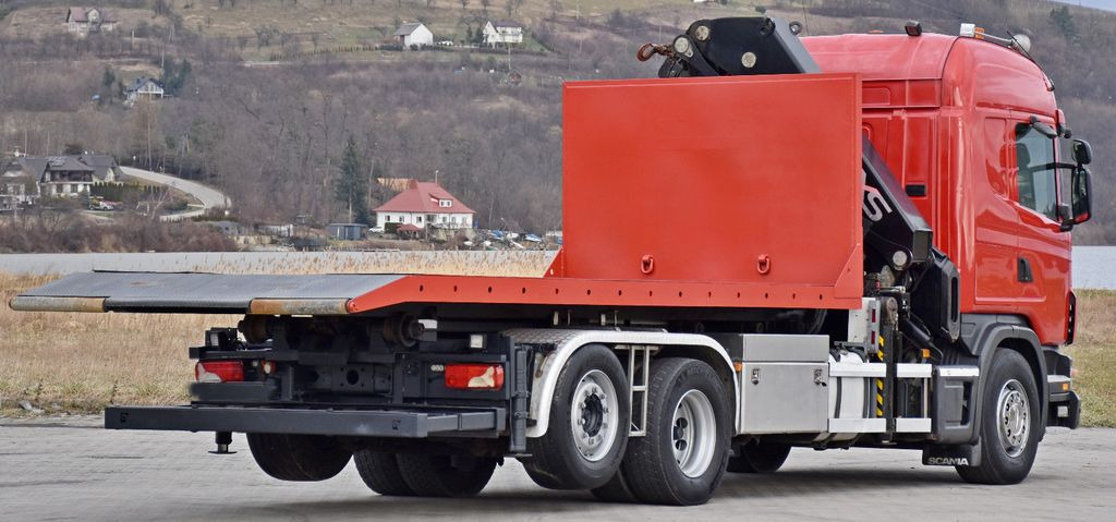 Camião grua, Camião polibenne Scania G 400 * Abschleppwagen 6,40m* KRAN + FUNK * TOP: foto 6