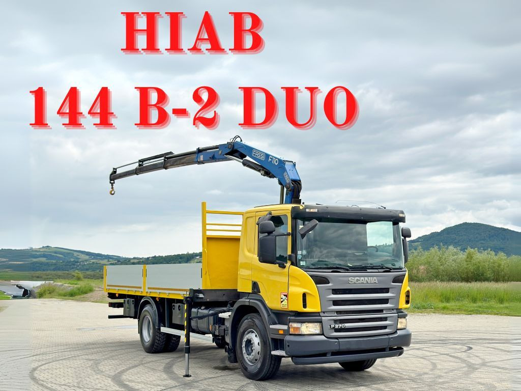 Scania P 270 * FASSI F110A.23 + FUNK * TOPZUSTAND - Camião grua: foto 1 Scania P 270 * FASSI F110A.23 + FUNK * TOPZUSTAND - Camião grua: foto 1