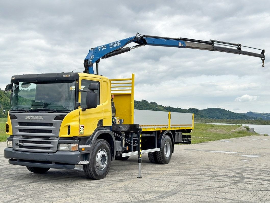 Scania P 270 * FASSI F110A.23 + FUNK * TOPZUSTAND - Camião grua: foto 2 Scania P 270 * FASSI F110A.23 + FUNK * TOPZUSTAND - Camião grua: foto 2