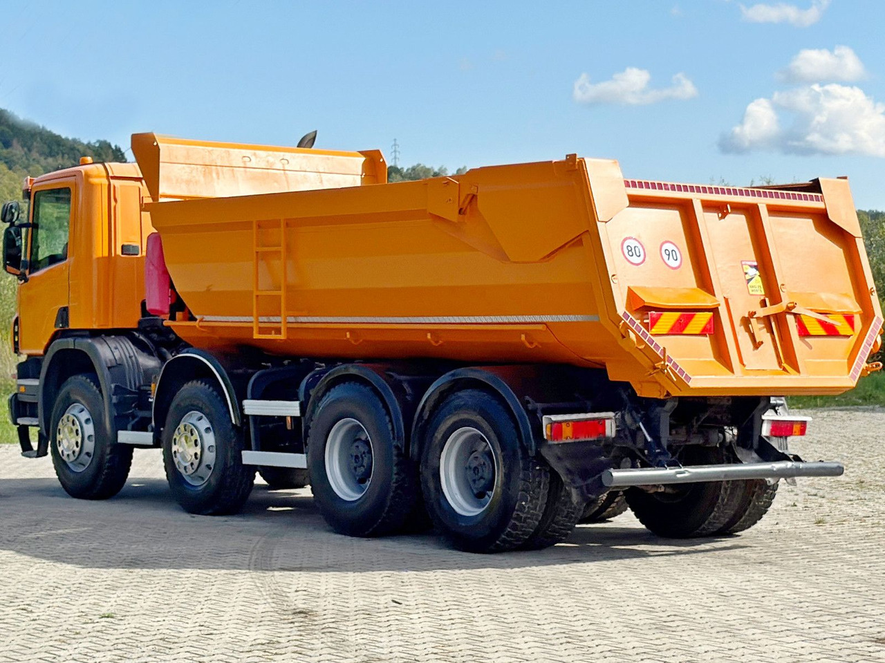 Camião basculante Scania P 380 Kipper *  8x4 * TOPZUSTAND: foto 7