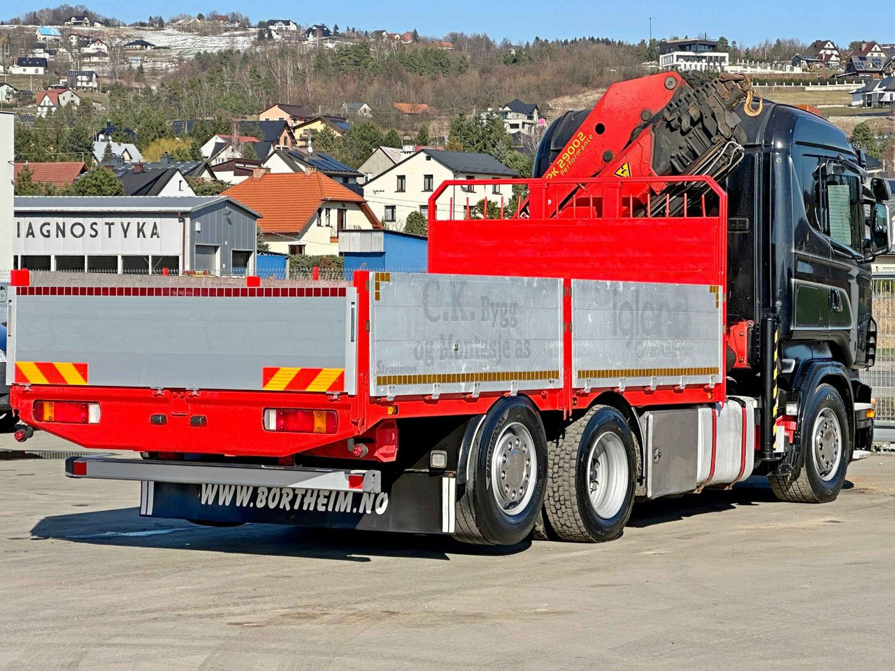 Scania P450 *PRITSCHE 5,05m * PK 29002/FUNK *TOPZUSTAND - Camião grua: foto 5 Scania P450 *PRITSCHE 5,05m * PK 29002/FUNK *TOPZUSTAND - Camião grua: foto 5