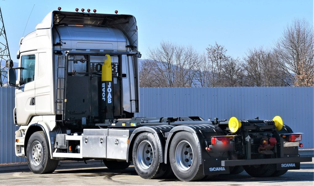 Camião polibenne Scania R 480 Abrollkipper * 6x4 * Top Zustand !: foto 7 Camião polibenne Scania R 480 Abrollkipper * 6x4 * Top Zustand !: foto 7