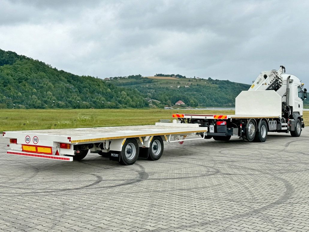 Camião grua Scania R440 * HIAB 422 E-6 HIPRO + FUNK + Anhänger! 6x4: foto 6