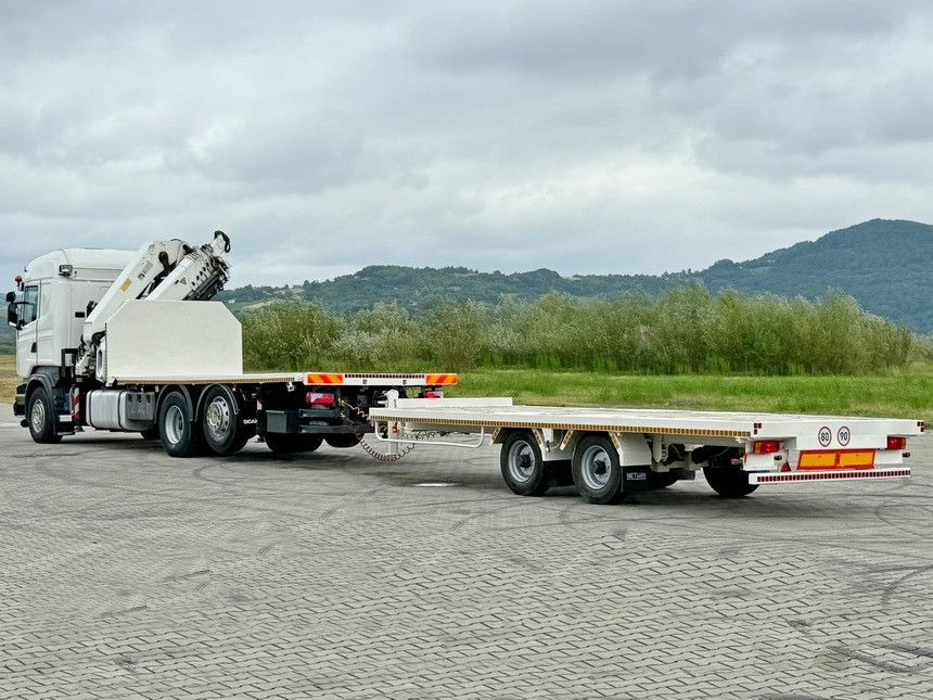 Camião grua Scania R440 * HIAB 422 E-6 HIPRO + FUNK + Anhänger! 6x4: foto 7