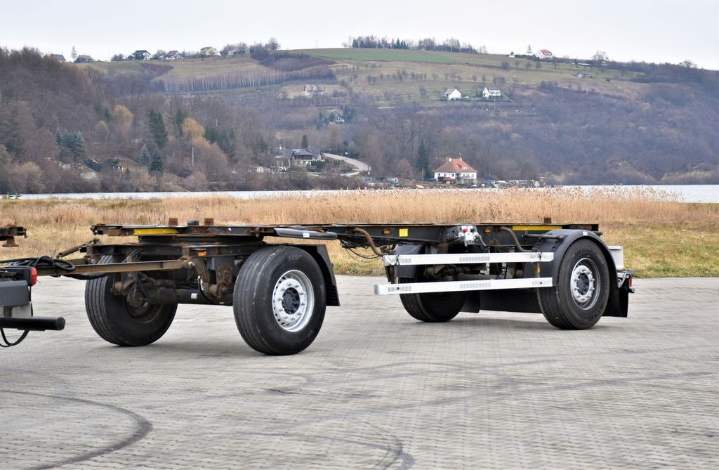 Schmitz Cargobull Anhänger 6,90m * TOPZUSTAND ! - Reboque chassi: foto 1 Schmitz Cargobull Anhänger 6,90m * TOPZUSTAND ! - Reboque chassi: foto 1