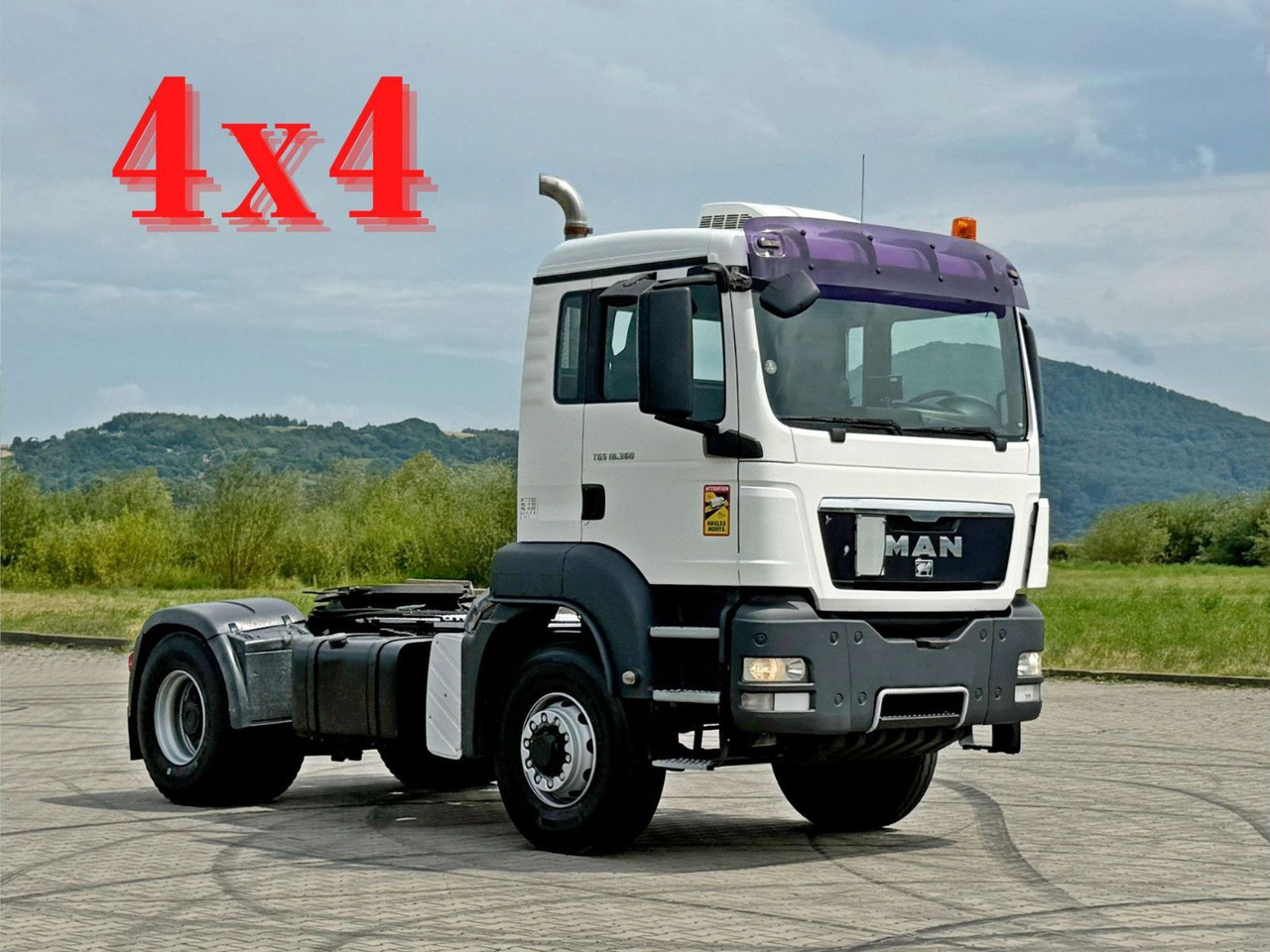 MAN TGS 18.360 * Sattelzugmaschine * 4x4 * TOP - Tractor: foto 1 MAN TGS 18.360 * Sattelzugmaschine * 4x4 * TOP - Tractor: foto 1