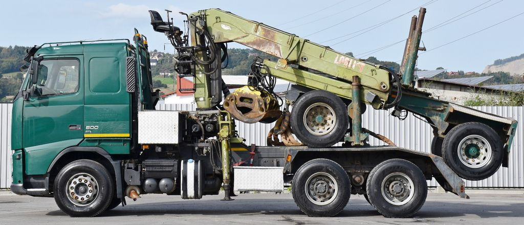Volvo FH 500 * LOGLIFT F251 S80A + Anhänger /6x4 Volvo FH 500 * LOGLIFT F251 S80A + Anhänger /6x4 - Camião de transporte de madeira, Camião grua: foto 3 Volvo FH 500 * LOGLIFT F251 S80A + Anhänger /6x4 Volvo FH 500 * LOGLIFT F251 S80A + Anhänger /6x4 - Camião de transporte de madeira, Camião grua: foto 3