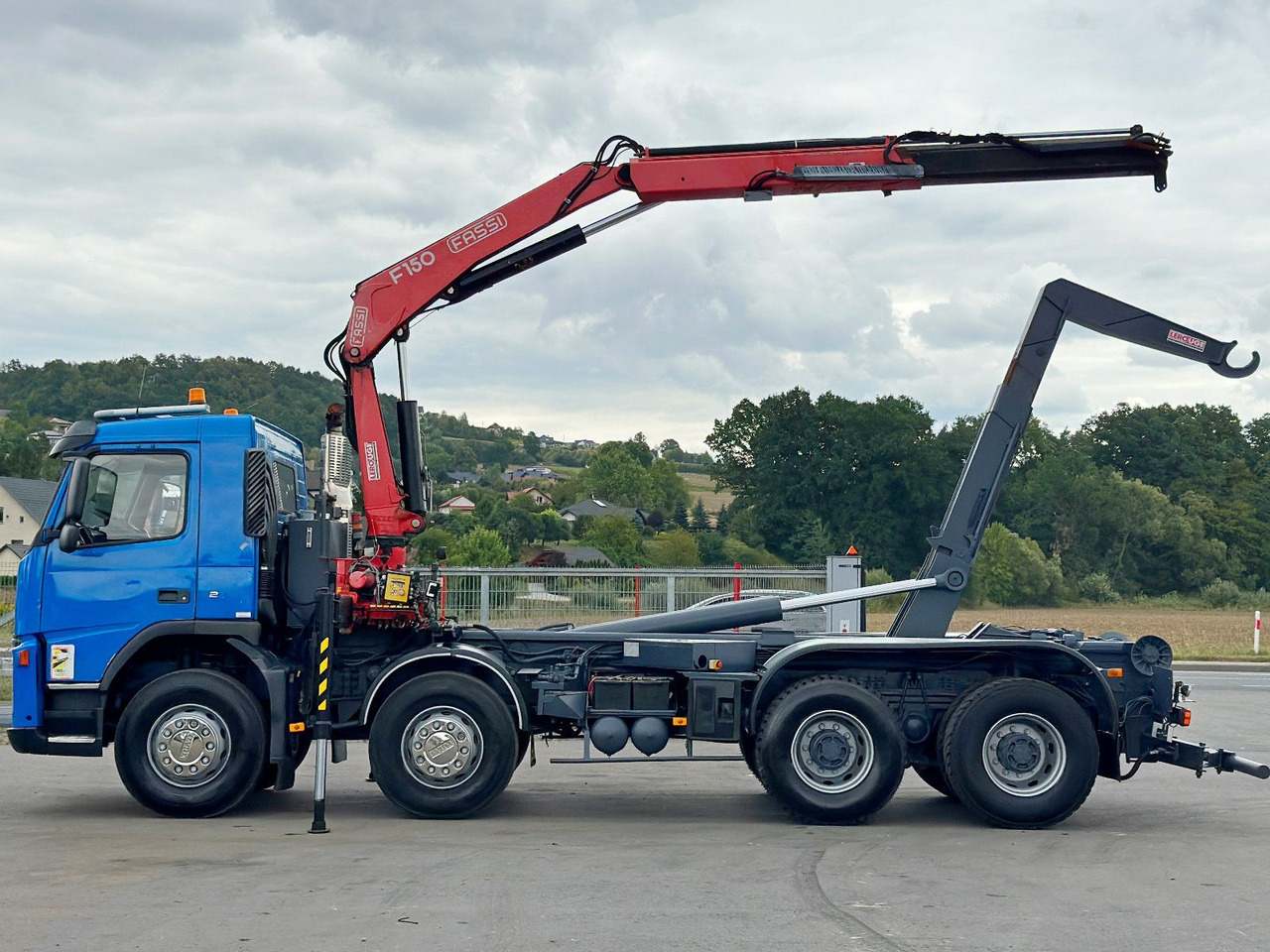Volvo FM 12.420 * FASSI F150A.21 * 8x4 * TOP - Camião polibenne, Camião grua: foto 5 Volvo FM 12.420 * FASSI F150A.21 * 8x4 * TOP - Camião polibenne, Camião grua: foto 5