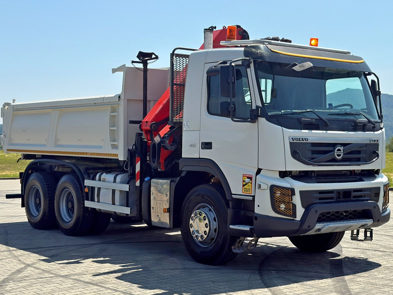 Volvo FMX 410 Kipper 4,70m *PK 14002-EH B/FUNK *6x4 - Camião grua: foto 4 Volvo FMX 410 Kipper 4,70m *PK 14002-EH B/FUNK *6x4 - Camião grua: foto 4