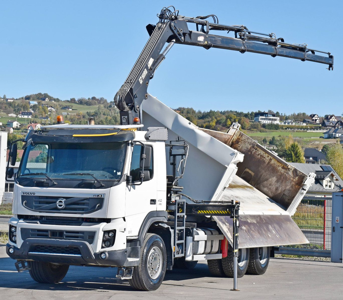 Volvo FMX 410 Kipper 5,20m*HIAB 122 D-4 HIDUO/FUNK*6x4 - Camião basculante: foto 3 Volvo FMX 410 Kipper 5,20m*HIAB 122 D-4 HIDUO/FUNK*6x4 - Camião basculante: foto 3