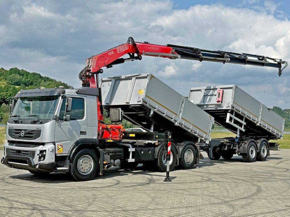 Volvo FMX 420* FASSI F275.2.25 + FUNK + Anhänger / TOP - Camião grua: foto 2 Volvo FMX 420* FASSI F275.2.25 + FUNK + Anhänger / TOP - Camião grua: foto 2