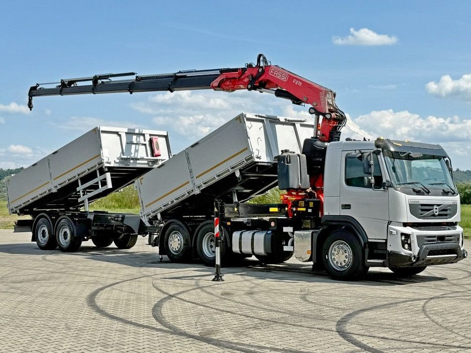 Volvo FMX 420* FASSI F275.2.25 + FUNK + Anhänger / TOP - Camião basculante, Camião grua: foto 2 Volvo FMX 420* FASSI F275.2.25 + FUNK + Anhänger / TOP - Camião basculante, Camião grua: foto 2