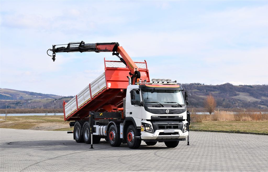 Volvo FMX 420 Kipper 6,20m *PK 1850 2 - SH B*FUNK/8x4 - Camião grua, Camião basculante: foto 2 Volvo FMX 420 Kipper 6,20m *PK 1850 2 - SH B*FUNK/8x4 - Camião grua, Camião basculante: foto 2
