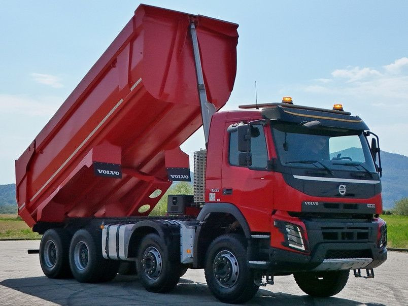 Volvo FMX 420 Kipper * TOPZUSTAND / 8x4 ! - Camião basculante: foto 4 Volvo FMX 420 Kipper * TOPZUSTAND / 8x4 ! - Camião basculante: foto 4