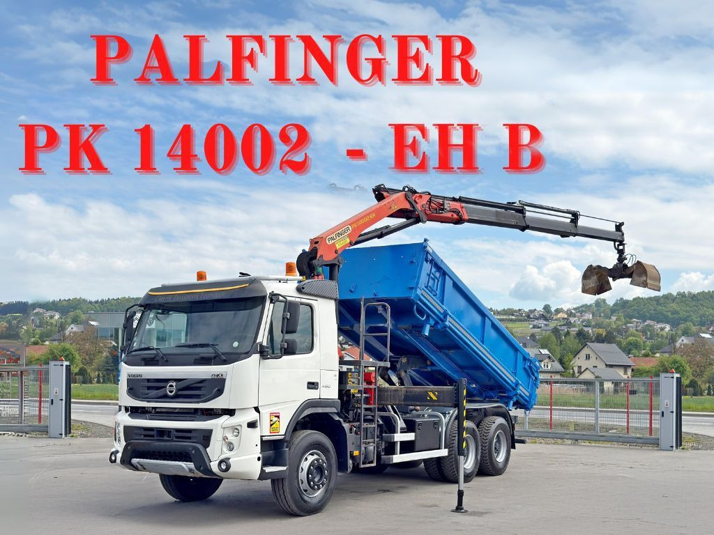 Volvo FMX 450 Kipper 5,15m * PK 14002-EH B * 6x4 * TOP - Camião grua: foto 1 Volvo FMX 450 Kipper 5,15m * PK 14002-EH B * 6x4 * TOP - Camião grua: foto 1