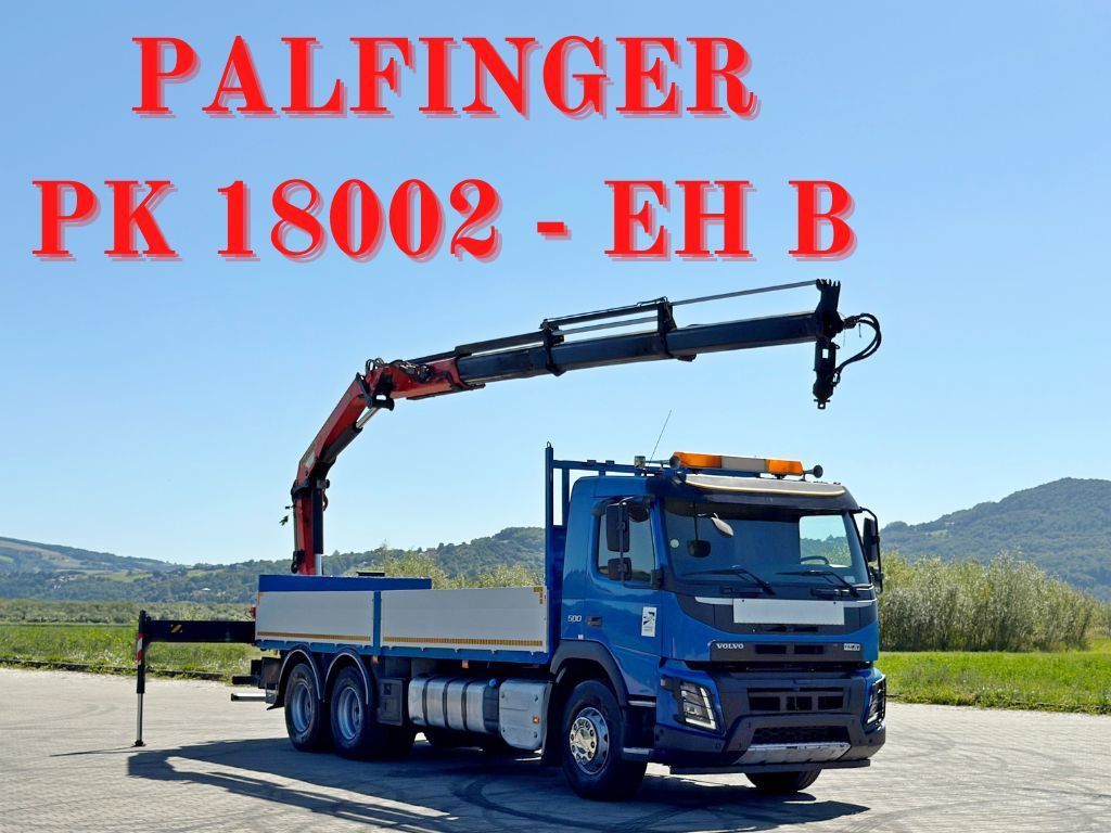 Volvo FMX 500 * PK 18002 - EH B + FUNK/6x4 * TOP - Camião grua: foto 1 Volvo FMX 500 * PK 18002 - EH B + FUNK/6x4 * TOP - Camião grua: foto 1