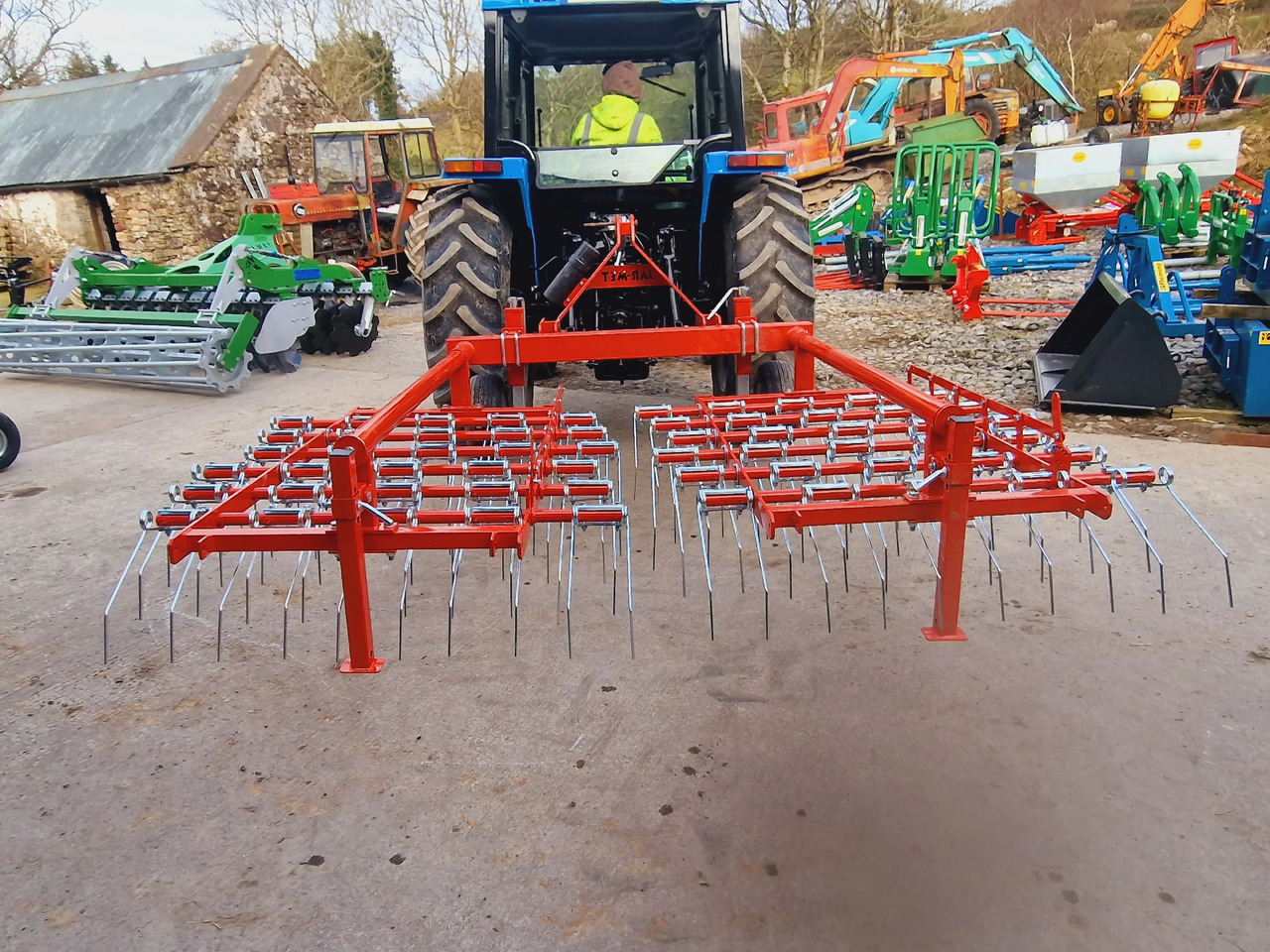 Jarmet 3 Metre Tine Harrow - Grade de dentes flexíveis: foto 4 Jarmet 3 Metre Tine Harrow - Grade de dentes flexíveis: foto 4