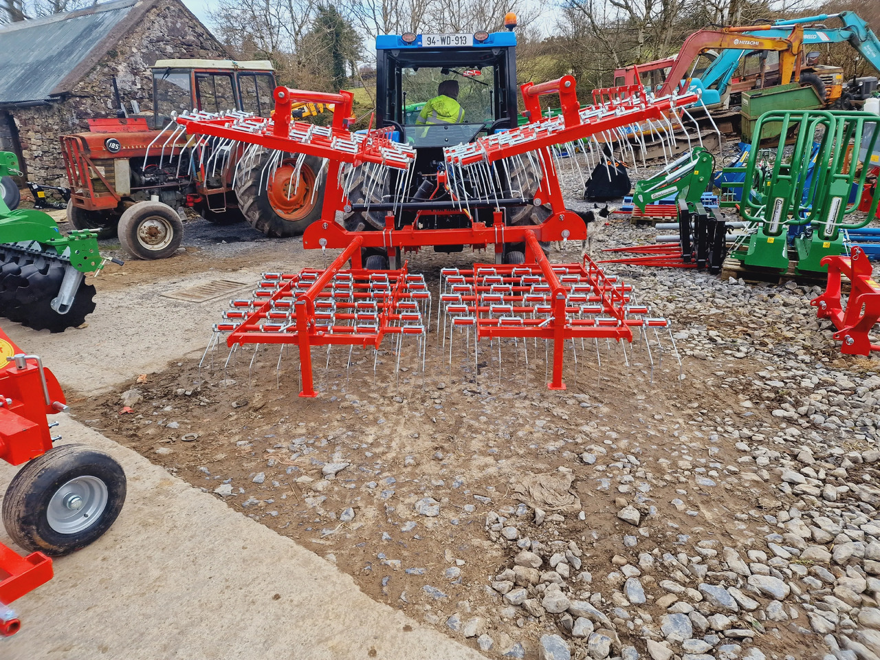 Jarmet 6 Metre Tine Harrow - Grade de dentes flexíveis: foto 3 Jarmet 6 Metre Tine Harrow - Grade de dentes flexíveis: foto 3