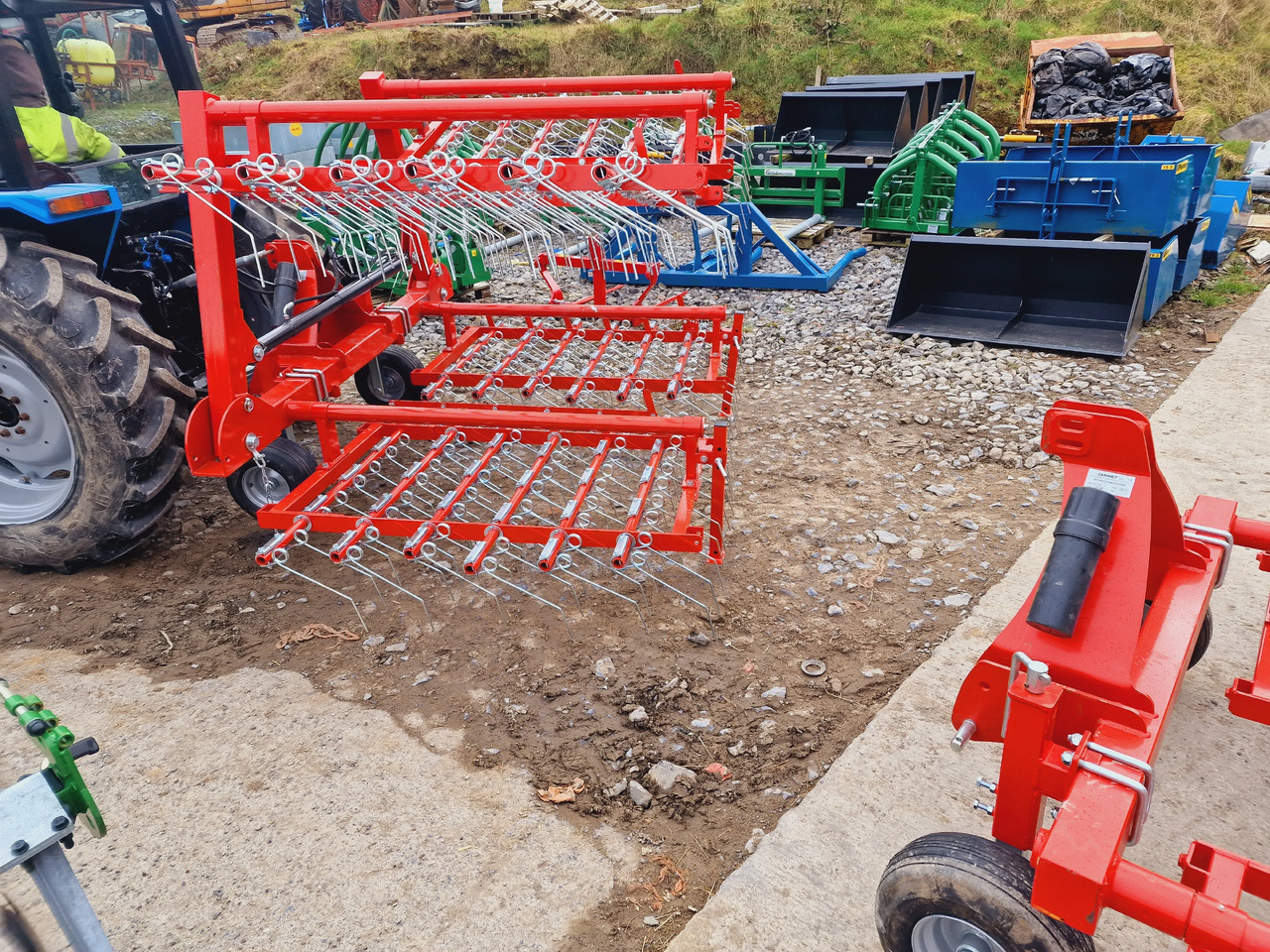 Jarmet 6 Metre Tine Harrow - Grade de dentes flexíveis: foto 4 Jarmet 6 Metre Tine Harrow - Grade de dentes flexíveis: foto 4