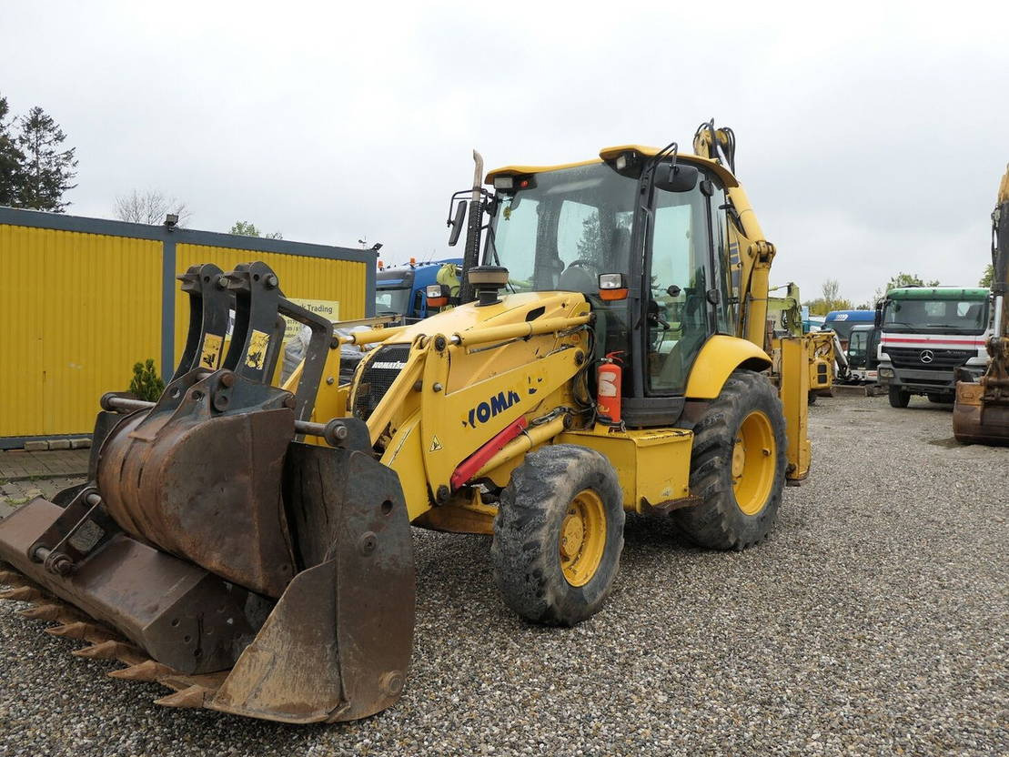 Komatsu WB 97-5 - Retroescavadeira: foto 1 Komatsu WB 97-5 - Retroescavadeira: foto 1