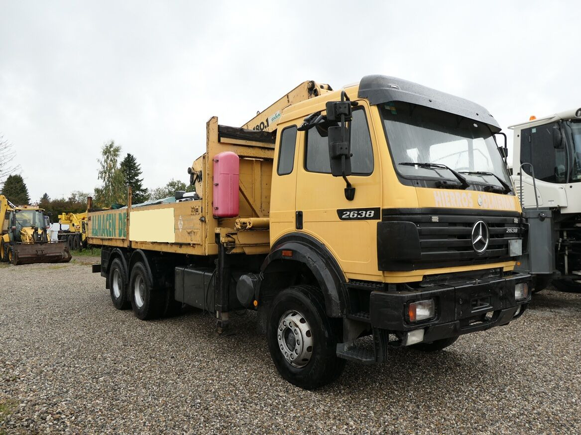 Mercedes-Benz SK 2638 - Camião de caixa aberta/ Plataforma: foto 1 Mercedes-Benz SK 2638 - Camião de caixa aberta/ Plataforma: foto 1