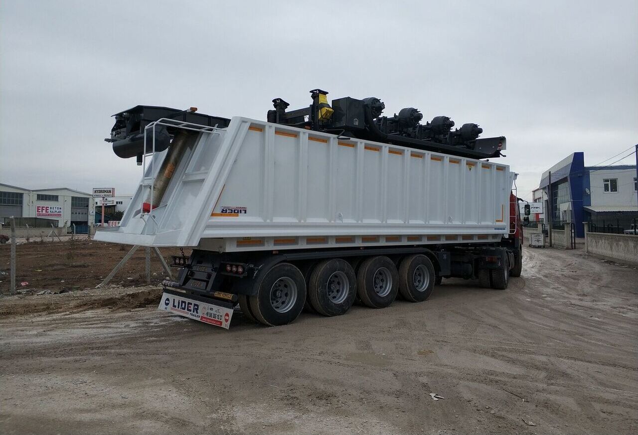 LIDER 2024 MODEL NEW 35 M3 DUMPER ( BENNE ) - Semi-reboque basculante: foto 4 LIDER 2024 MODEL NEW 35 M3 DUMPER ( BENNE ) - Semi-reboque basculante: foto 4