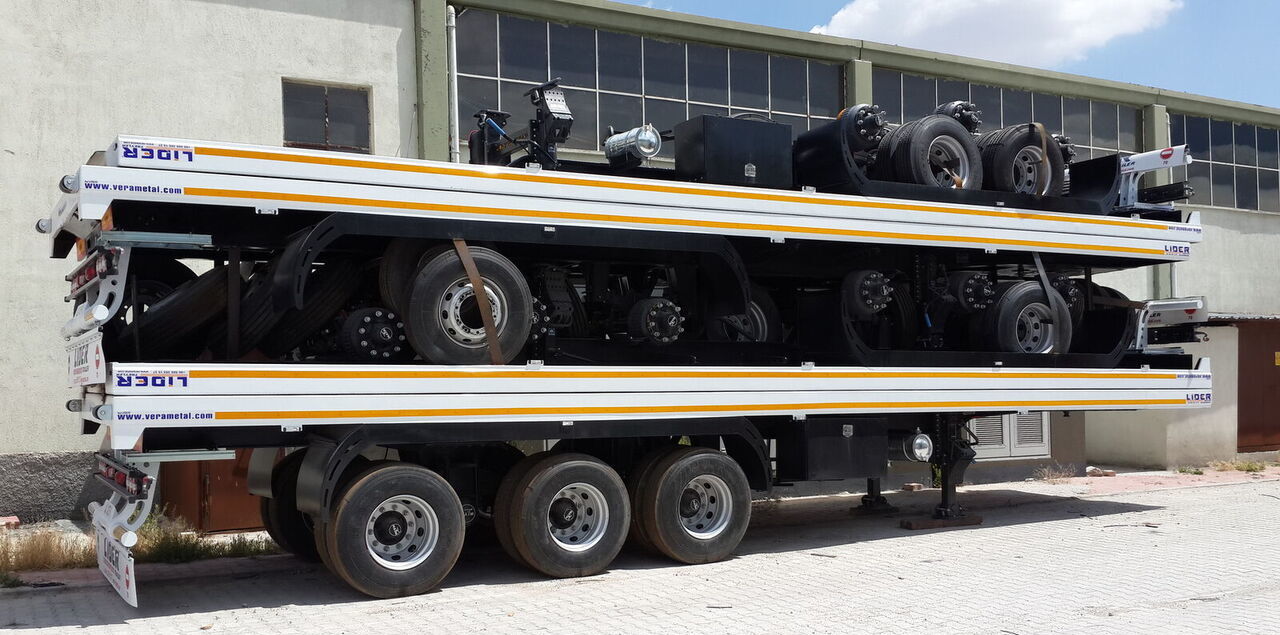 LIDER 2024 MODEL NEW DIRECTLY FROM MANUFACTURER FACTORY AVAILABLE READY - Semi-reboque transportador de contêineres/ Caixa móvel: foto 2 LIDER 2024 MODEL NEW DIRECTLY FROM MANUFACTURER FACTORY AVAILABLE READY - Semi-reboque transportador de contêineres/ Caixa móvel: foto 2