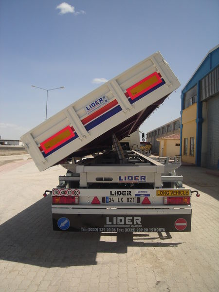 LIDER 2024 MODEL NEW FROM MANUFACTURER COMPANY - Semi-reboque basculante: foto 2 LIDER 2024 MODEL NEW FROM MANUFACTURER COMPANY - Semi-reboque basculante: foto 2