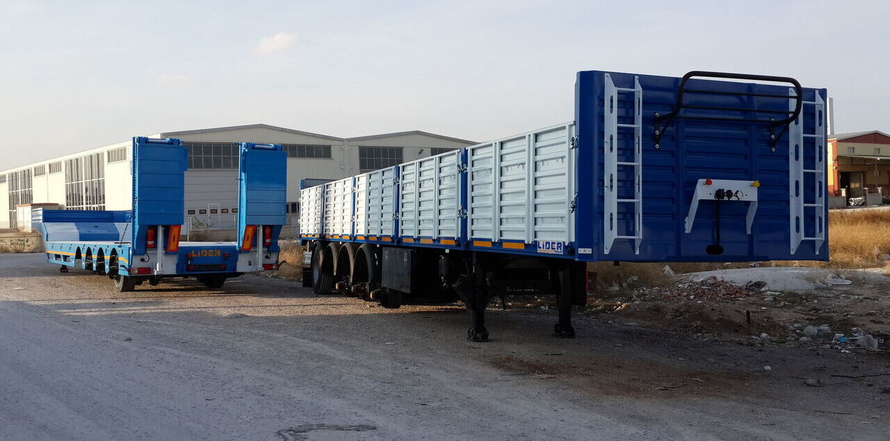 Semi-reboque plataforma/ Caixa aberta novo LIDER 2024 Model NEW trailer Manufacturer Company READY: foto 11