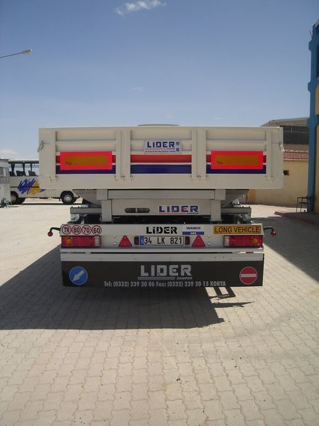 Semi-reboque plataforma/ Caixa aberta novo LIDER 2024 Model NEW trailer Manufacturer Company READY: foto 10