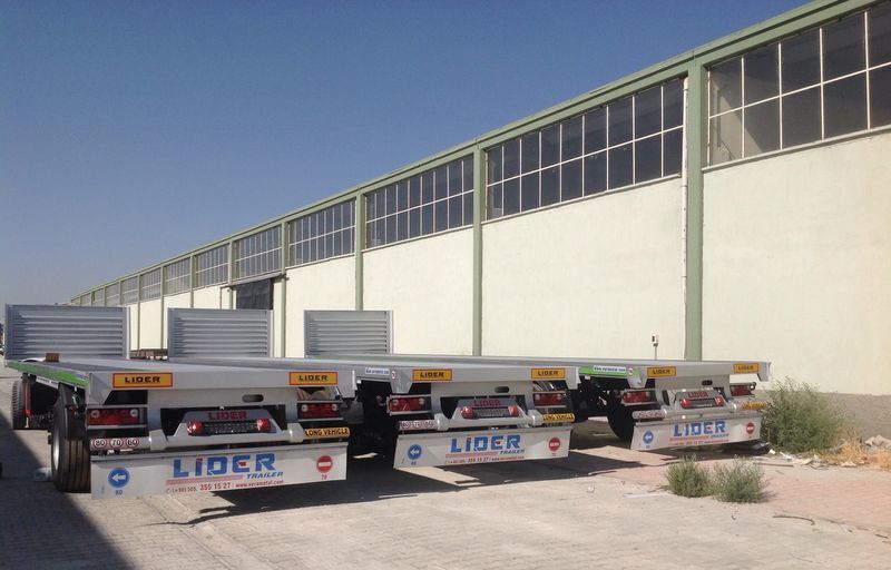 Semi-reboque plataforma/ Caixa aberta novo LIDER 2024 Model NEW trailer Manufacturer Company READY: foto 6