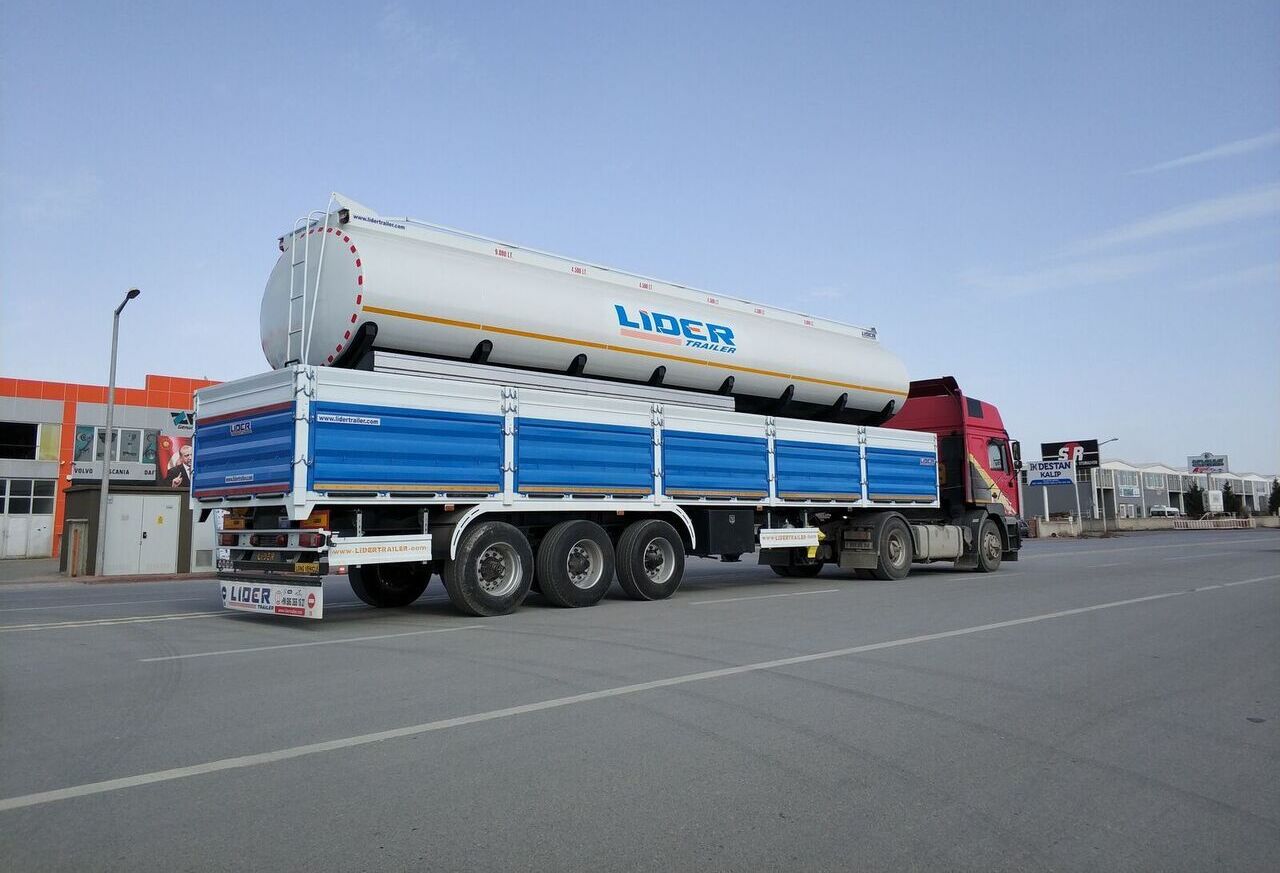 Semi-reboque plataforma/ Caixa aberta novo LIDER 2024 Model NEW trailer Manufacturer Company READY: foto 15