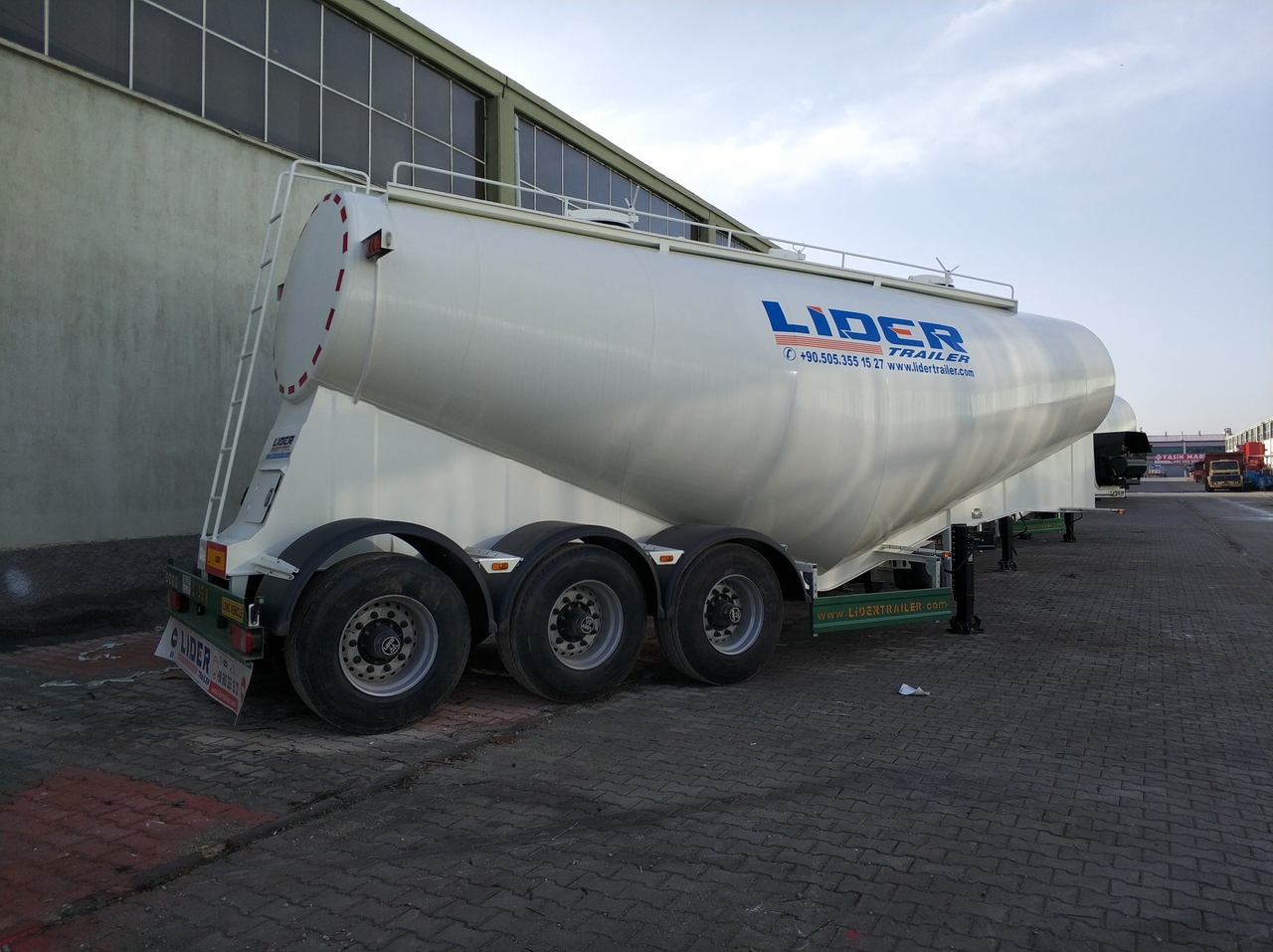 Semirreboque tanque para transporte de cemento novo LIDER 2025  MODEL NEW CEMENT TANKER: foto 13