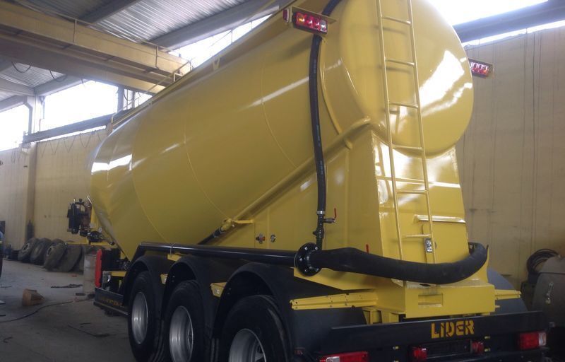 Semirreboque tanque para transporte de cemento novo LIDER 2025  MODEL NEW CEMENT TANKER: foto 6
