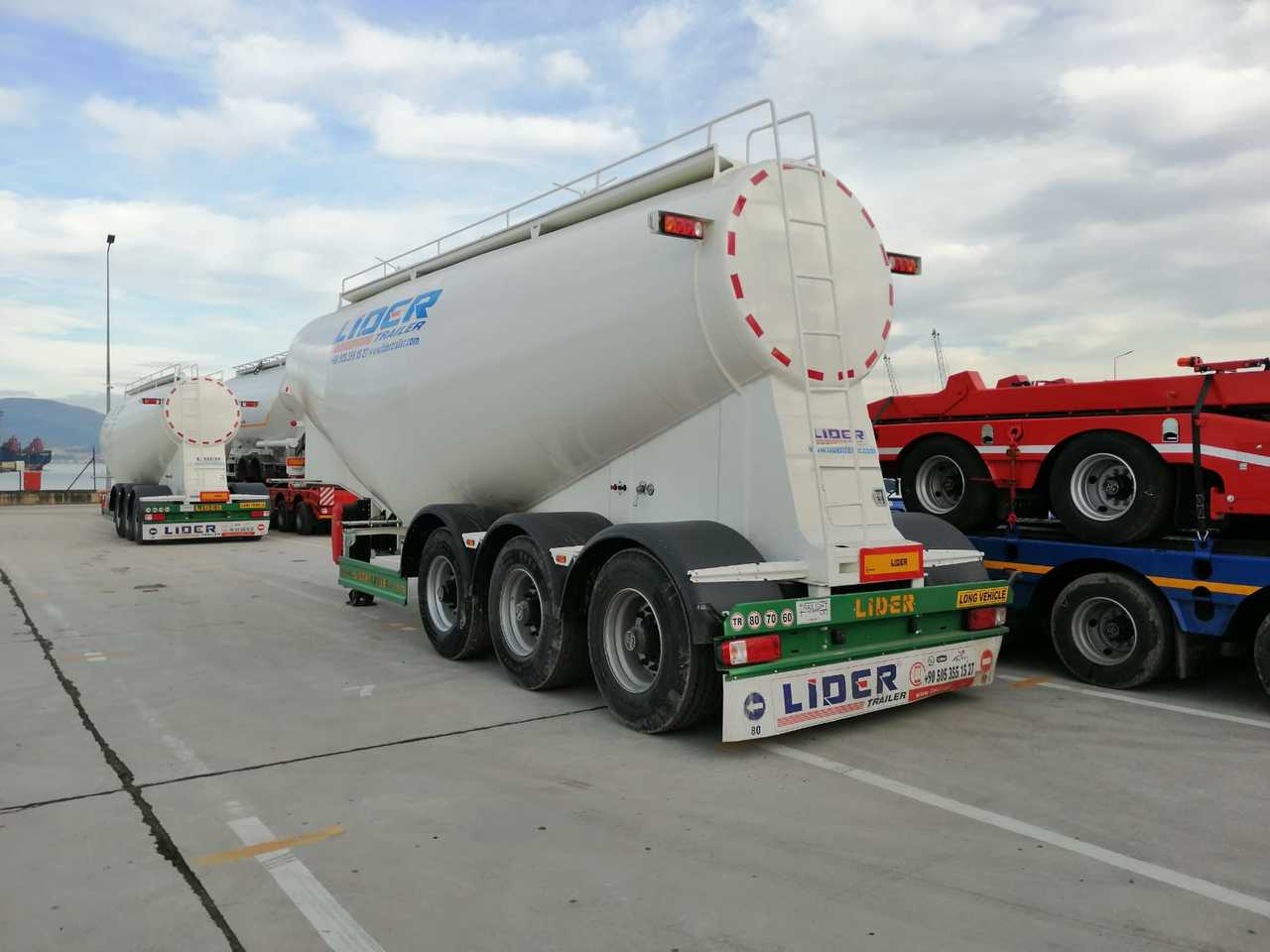 Semirreboque tanque para transporte de cemento novo LIDER 2025  MODEL NEW CEMENT TANKER: foto 16