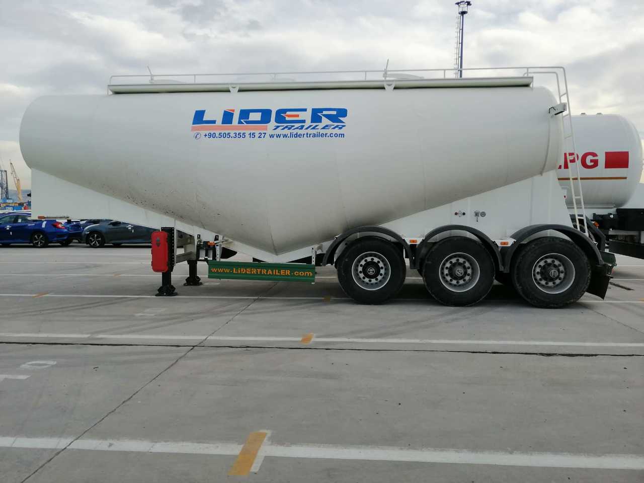 Semirreboque tanque para transporte de cemento novo LIDER 2025  MODEL NEW CEMENT TANKER: foto 15