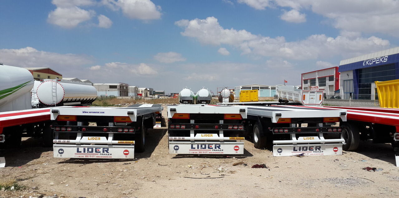 Semi-reboque transportador de contêineres/ Caixa móvel novo LIDER 2025 MODEL NEW DIRECTLY FROM MANUFACTURER FACTORY AVAILABLE READ: foto 11