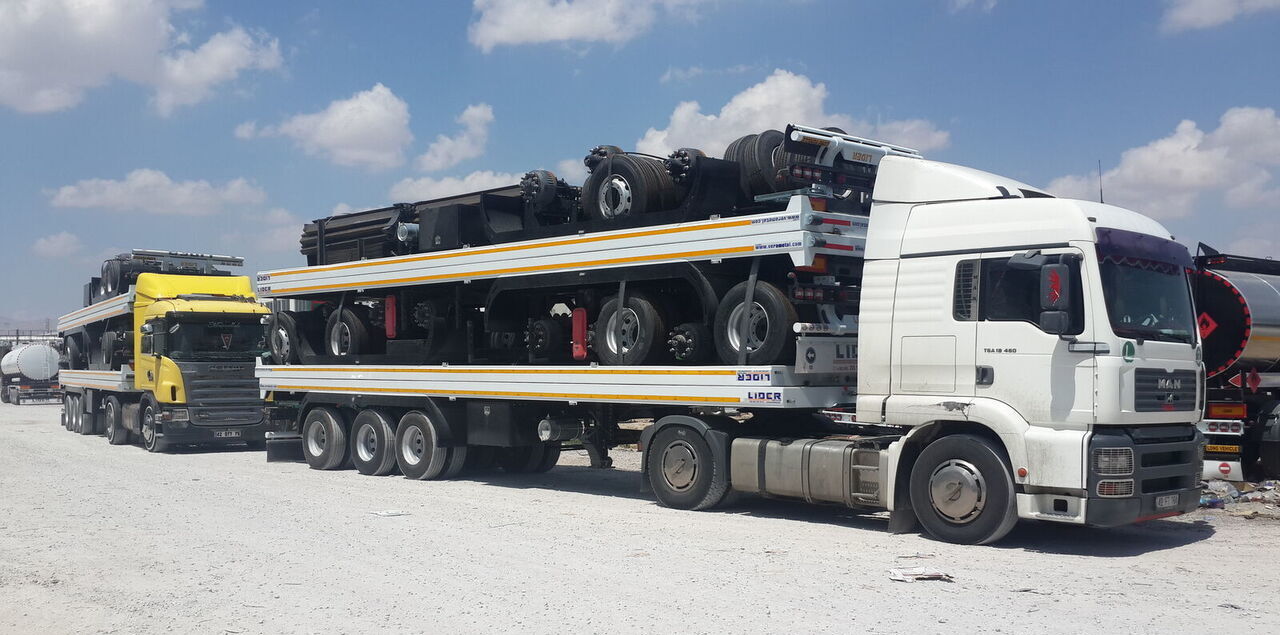 Semi-reboque transportador de contêineres/ Caixa móvel novo LIDER 2025 MODEL NEW DIRECTLY FROM MANUFACTURER FACTORY AVAILABLE READ: foto 13