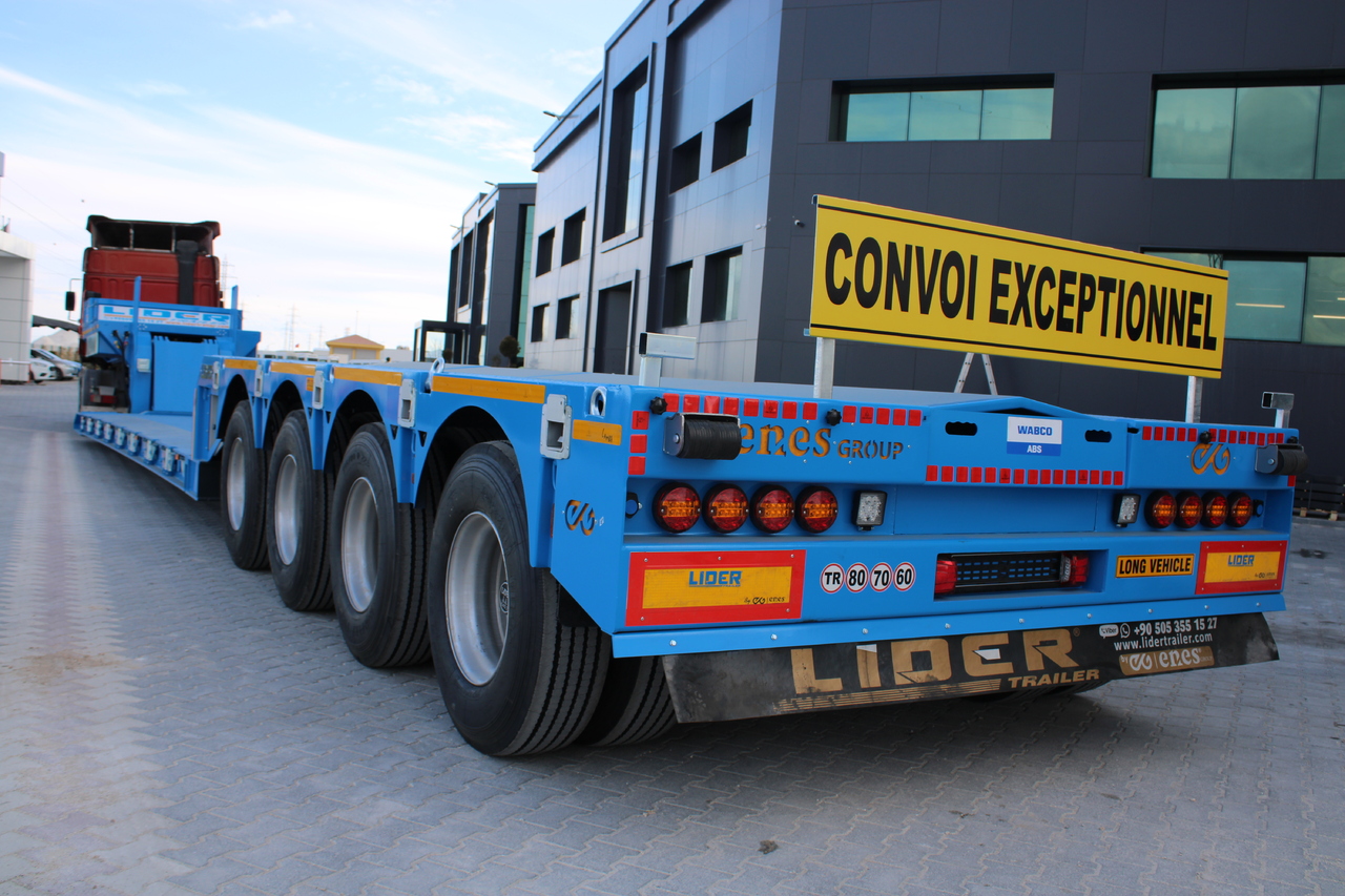 LIDER 2025 READY IN STOCK UNUSED FRONT LOADING - Semi-reboque baixa: foto 1 LIDER 2025 READY IN STOCK UNUSED FRONT LOADING - Semi-reboque baixa: foto 1
