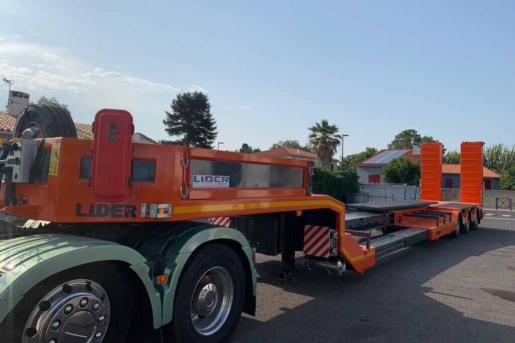 LIDER 2025 YEAR NEW LOWBED TRAILER FOR SALE (MANUFACTURER COMPANY) - Semi-reboque baixa: foto 3 LIDER 2025 YEAR NEW LOWBED TRAILER FOR SALE (MANUFACTURER COMPANY) - Semi-reboque baixa: foto 3