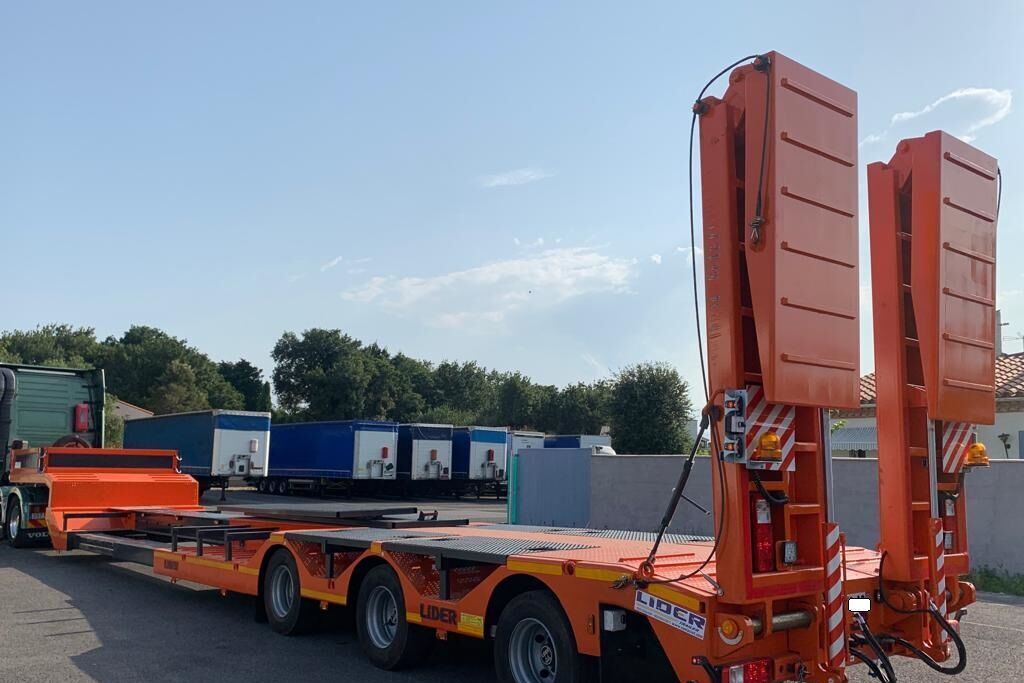 LIDER 2025 YEAR NEW LOWBED TRAILER FOR SALE (MANUFACTURER COMPANY) - Semi-reboque baixa: foto 4 LIDER 2025 YEAR NEW LOWBED TRAILER FOR SALE (MANUFACTURER COMPANY) - Semi-reboque baixa: foto 4