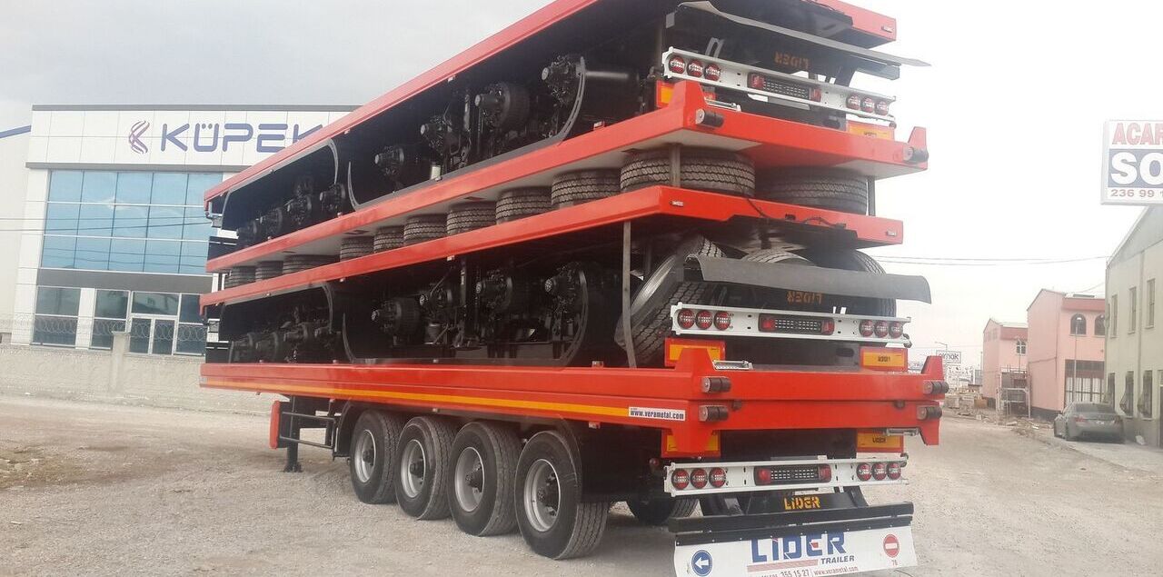 LIDER 2025 YEAR NEW TRAILER FOR SALE (MANUFACTURER COMPANY) - Reboque plataforma/ Caixa aberta: foto 1 LIDER 2025 YEAR NEW TRAILER FOR SALE (MANUFACTURER COMPANY) - Reboque plataforma/ Caixa aberta: foto 1